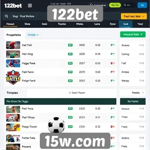 Apostas esportivas em alta no 122bet